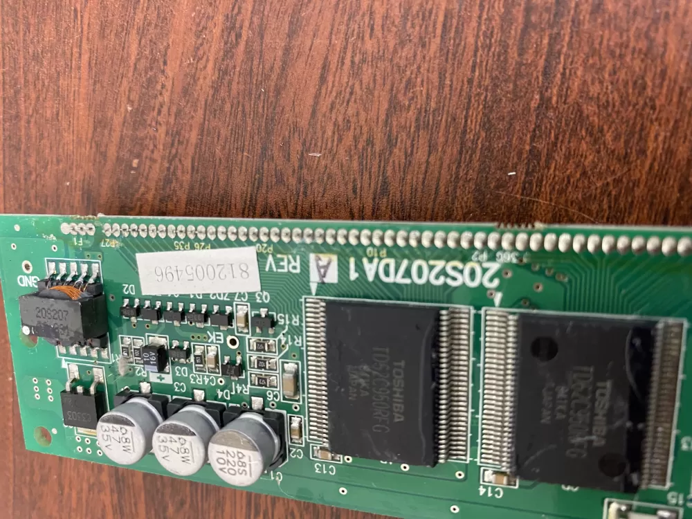 GE WB27X41746 WB27X11016 20S207DA1 Microwave VFD Display Module AZ30143 | BK334