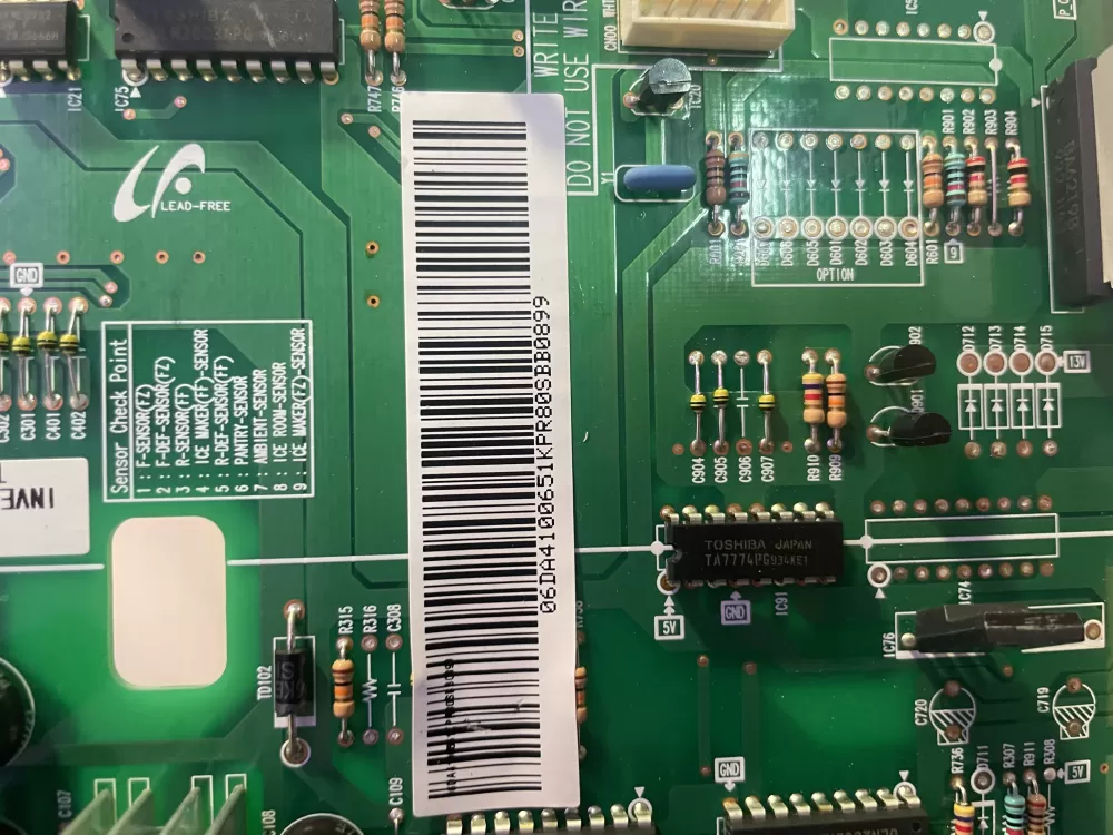 Samsung DA41 00651K DA4100651K Refrigerator Control Board AZ195867 | Wm1082