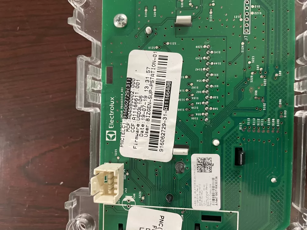 ELECTROLUX DRYER CONTROL BOARD ASSEMBLY 916062729 A11166408 AZ85568 | KM1159