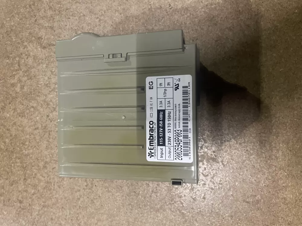 GE 200D5948P003 Refrigerator Control Board Inverter