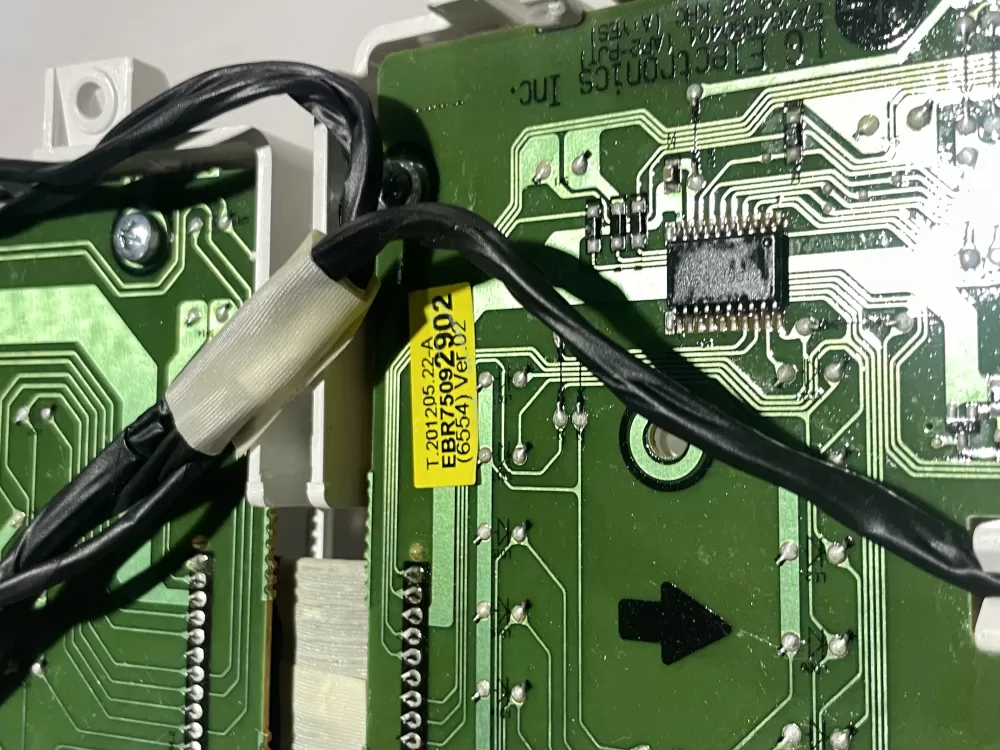 Kenmore Washer User Interface Board EBR75092908 EBR75092902 AZ126677 | Wmv371