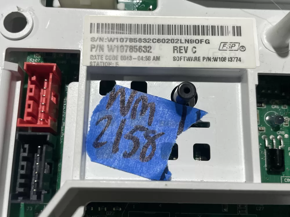 Amana W10711018 W10785632 W10864933 Washer Control Board AZ116561 | Wm2158