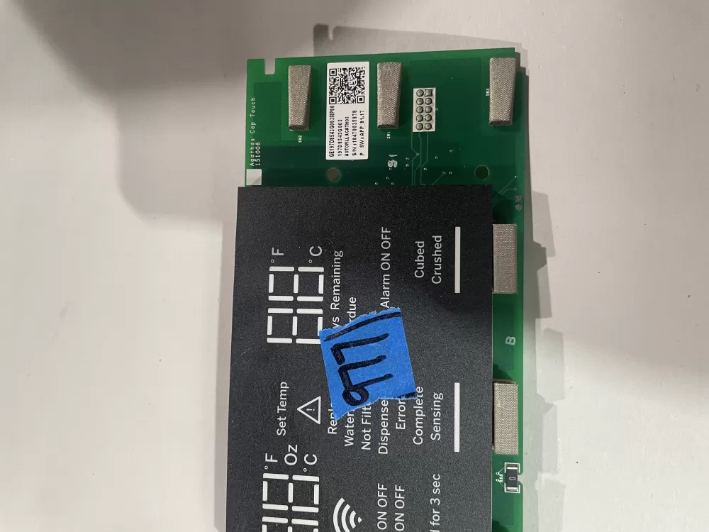 GE 197D8543G003 Wr55x30487 Refrigerator Control Board AZ203443 | KM977