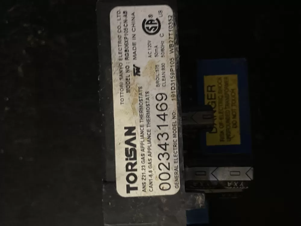 GE 191D3159P105 WB27T10352 AP3184978 Oven Range Control Board AZ35545 | Wm426