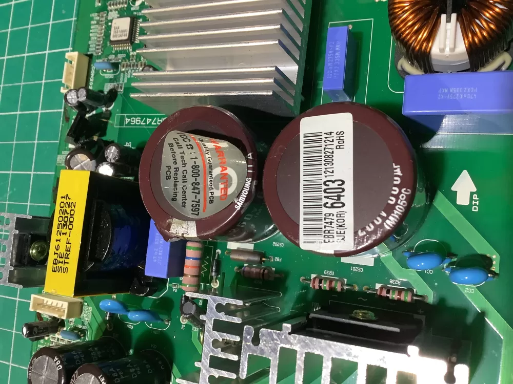 LG EBR74796403 Refrigerator Control Board AZ134188 | NRV615