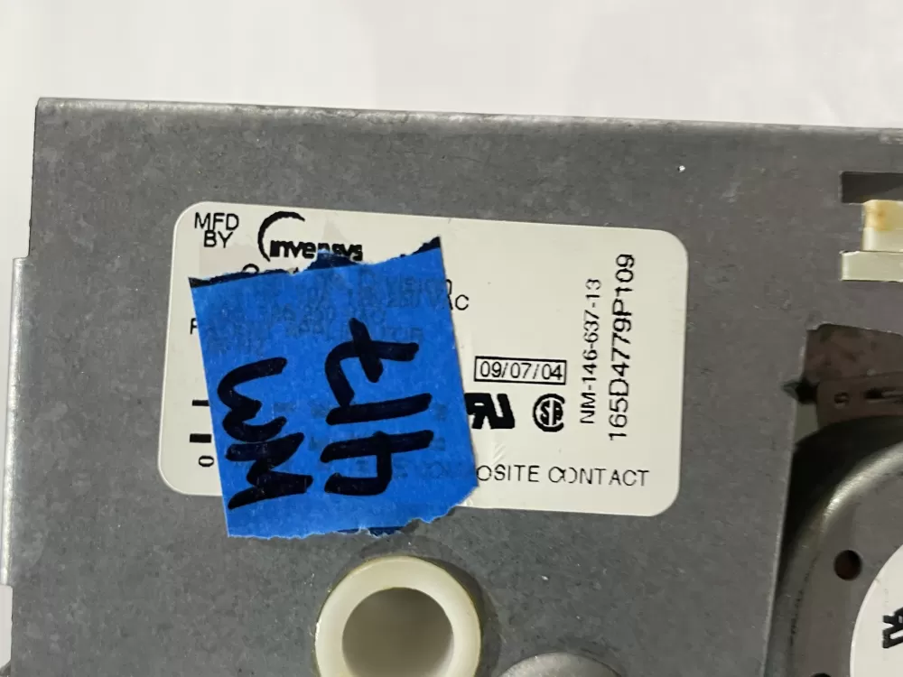 GE 165D4779P109 Dishwasher Timer AZ178958 | Wm417