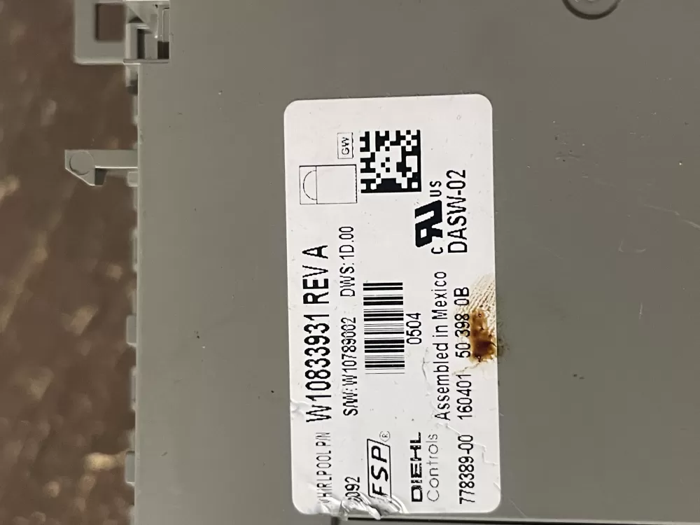 KitchenAid AP6003893 W10732586 W10788997 Dishwasher Control AZ45231 | Wm973