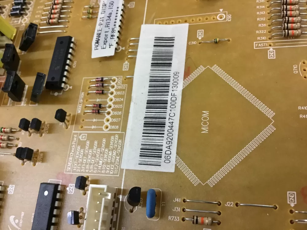 Samsung DA92 00447C Refrigerator Control Board AZ81119 | NR961