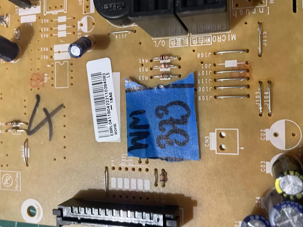 LG Kenmore EBR80411804 AP7223334 Microwave Control Board Panel AZ192564 | Wm373