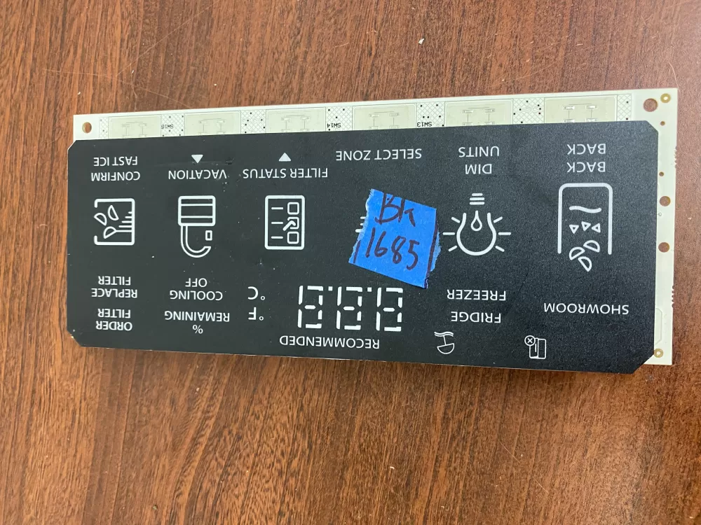 Whirlpool W10738497 W10222961 Refrigerator Display Control Board AZ33409|BK1685