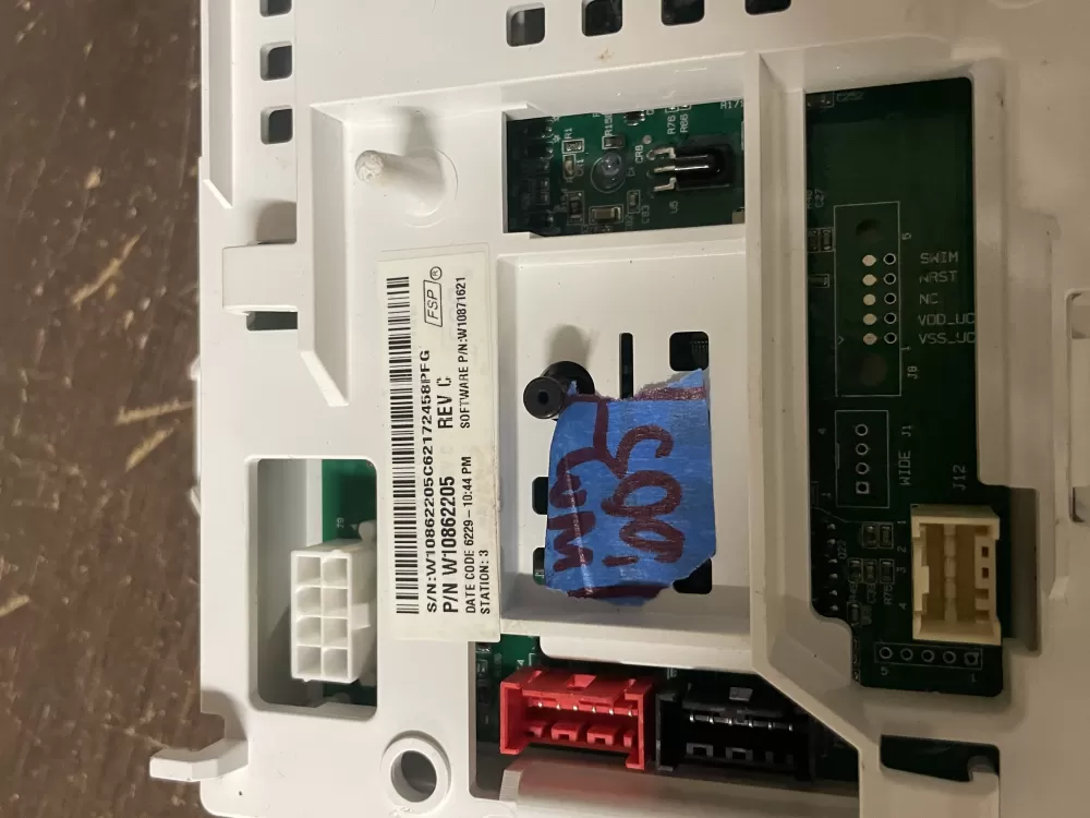 Whirlpool W10862205 W10888107 W10897780 Washer Control Board AZ47202 | Wm605
