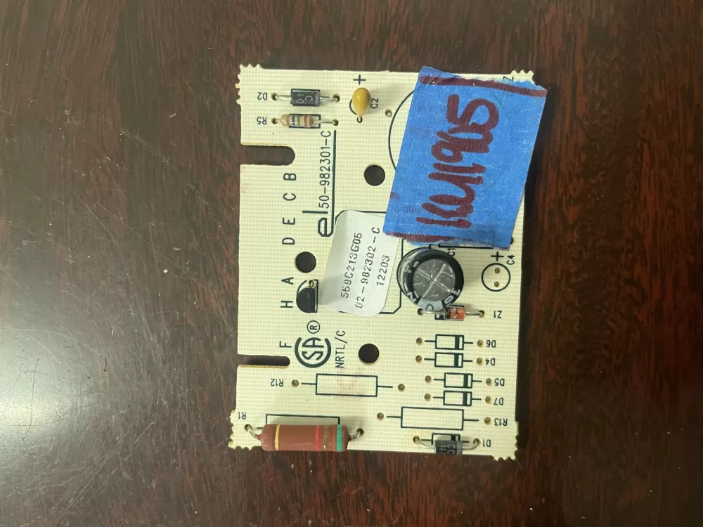 GE WE04X10103 559C213G05 Dryer Control Board AZ51194 | KM1905