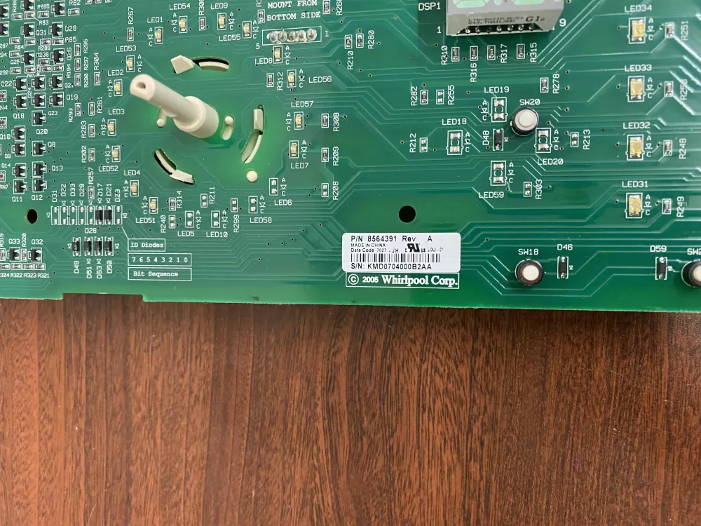 Kenmore WP8564391 Washer Control Board AZ29953 | BK1624
