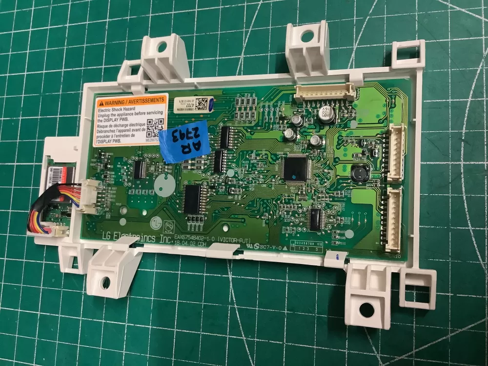 LG EBR85194702 AP6336511 Washer Display Control Board AZ200149 | AR2793