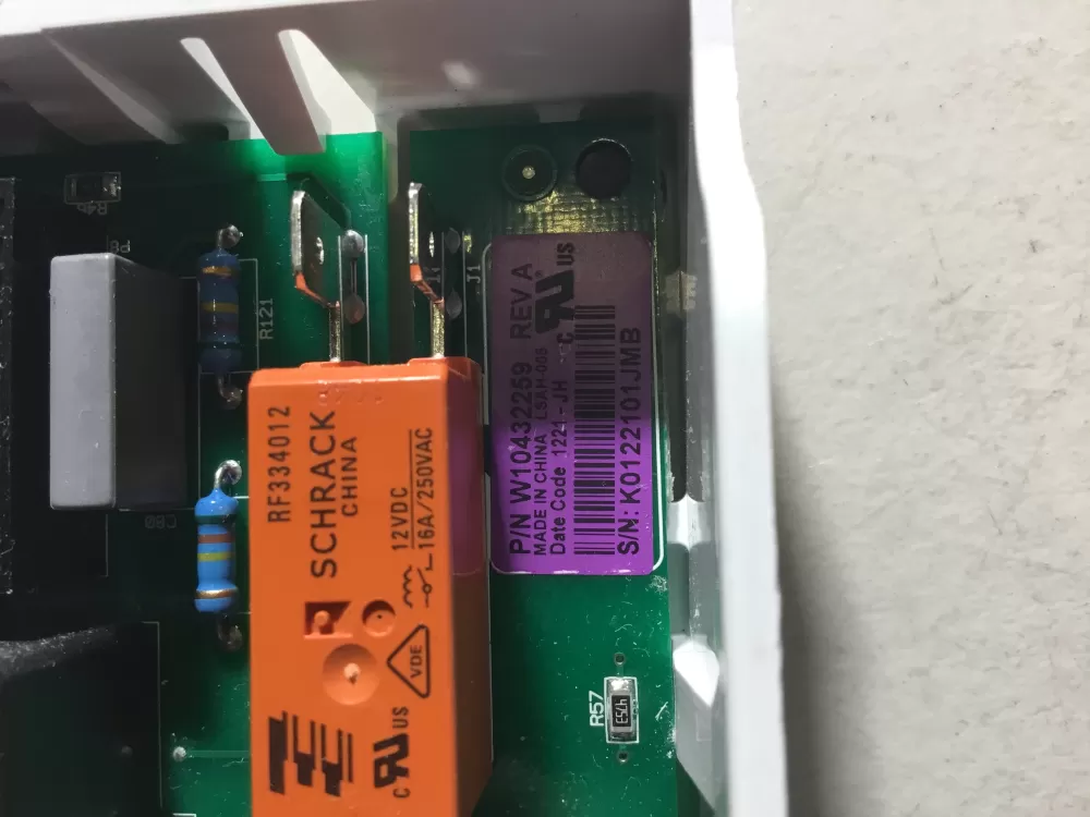 Whirlpool W10368722 W10432259  Dryer Control Board AZ44880 | NR1765