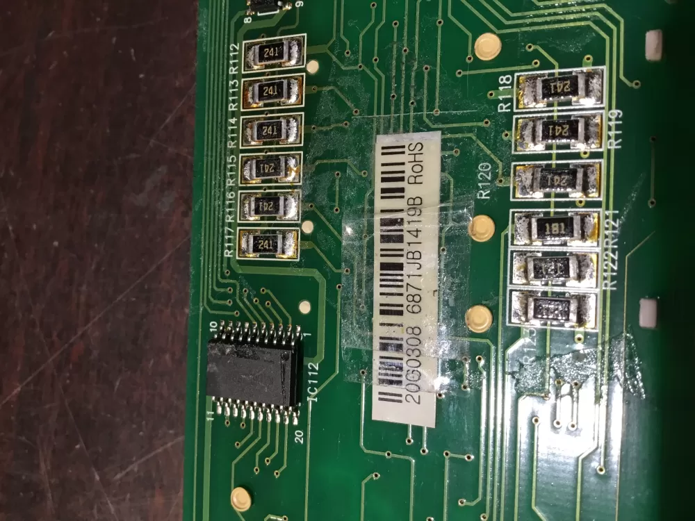 LG 6871JB1419B Refrigerator Control Board Dispenser AZ69517 | NR1128