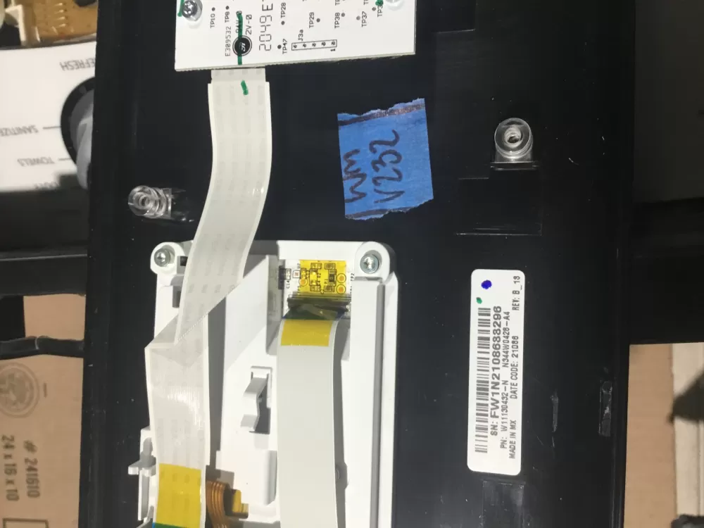 Maytag W11130432 Washer Control Board Panel Console UI AZ88770 | Wmv232