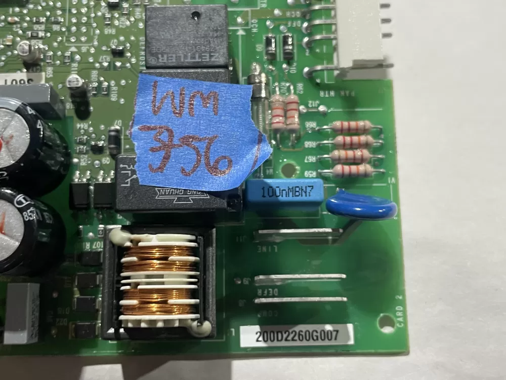 GE Hotpoint 200D2260G007 EBX1005G01 Refrigerator Control Board AZ113257 | Wm756