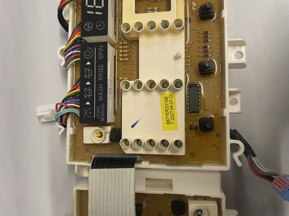 LG 6870EC9230A 6871ER2019B Washer Control Board AZ206147 | KMV531