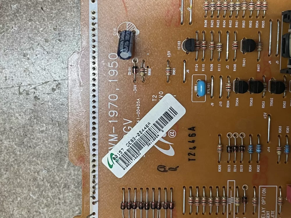 Samsung DE92 02446A Dishwasher Control Display Board AZ23563 | KM1321