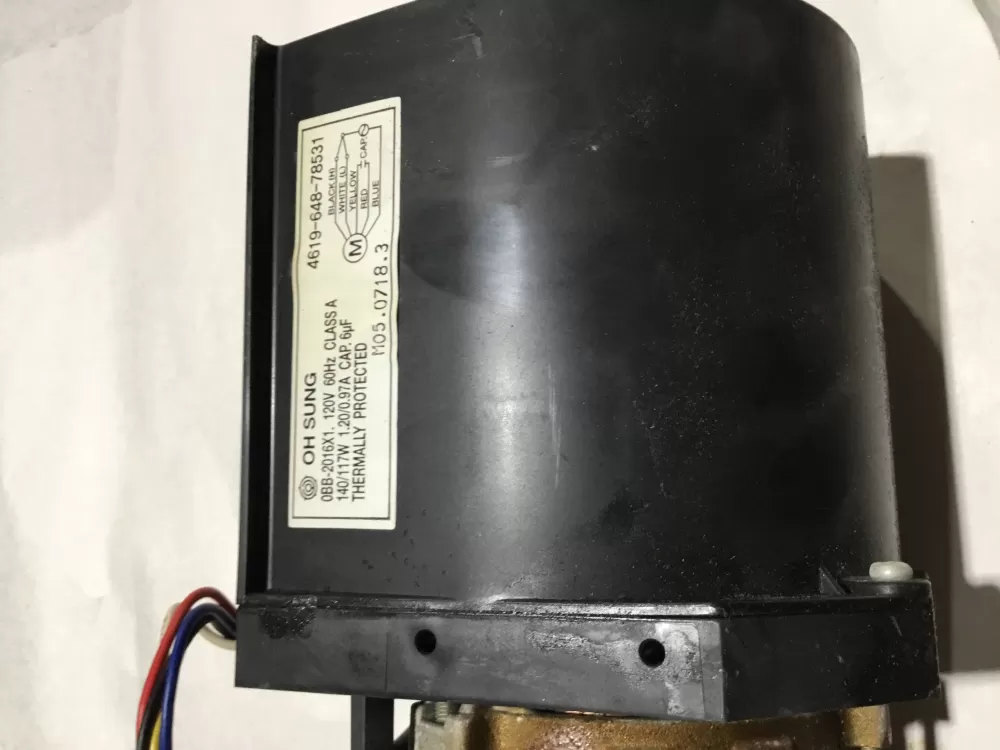 Whirlpool 4619-648-78531 Oven Microwave Fan Blower Motor AZ98437 | Sl20