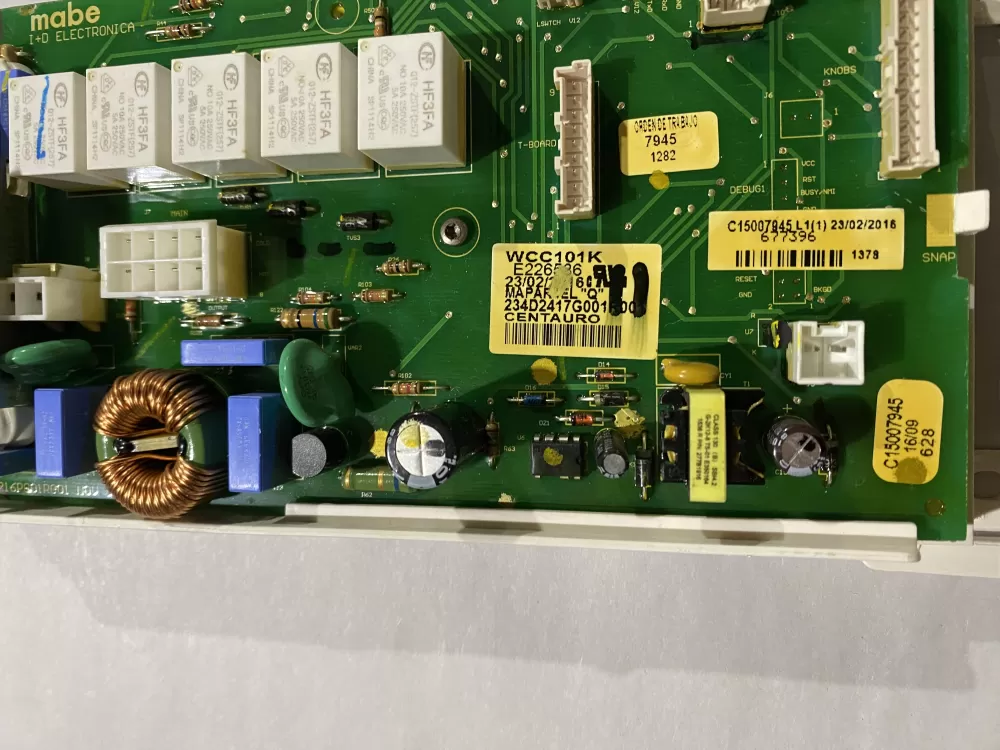 GE Hotpoint WCC101K Washer Control Board AZ189211 | BK498