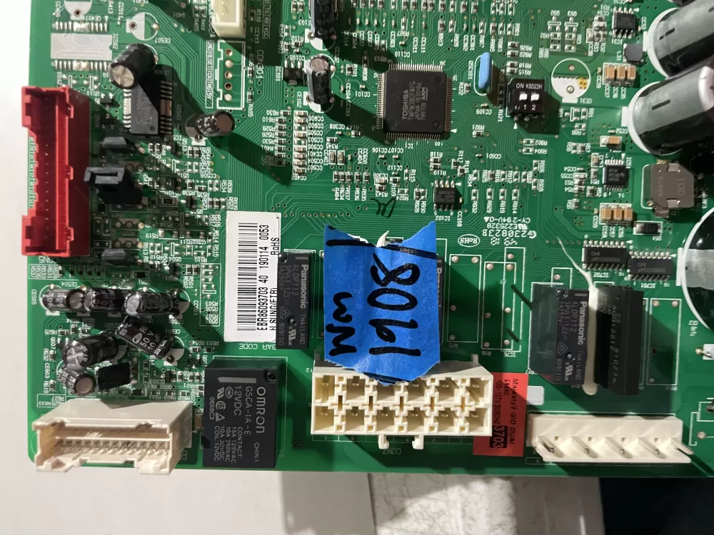 LG EBR86093703 PS12750321 Refrigerator Control Board AZ227783 | Wm1908