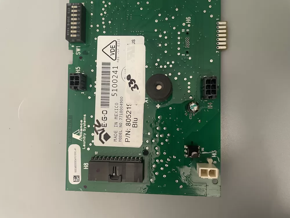SpeedQueen 805219P Washer Control Board Speed Queen AZ96531 | KM1116