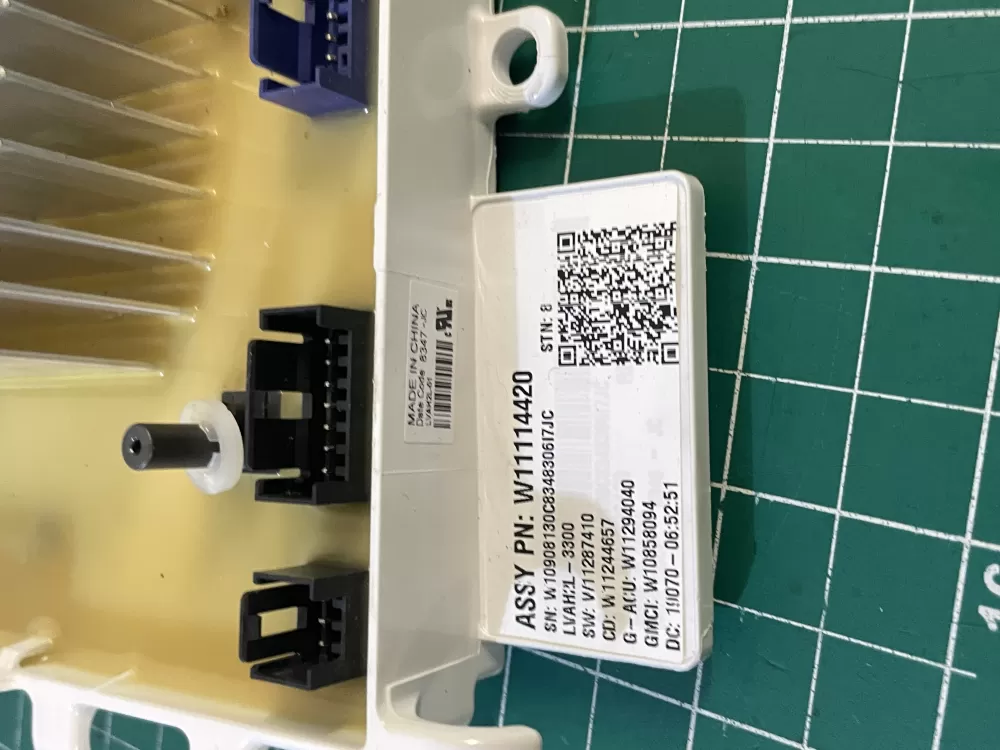 Whirlpool Maytag W11114420 W11266624 Washer Control Board AZ206918 | Wmv917