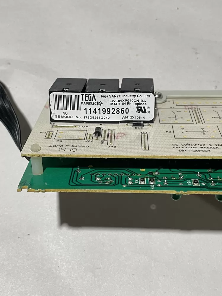 GE 175D5261G040 EBX1129P004 WH12X10614 Washer Control Board AZ146409 | KMV695