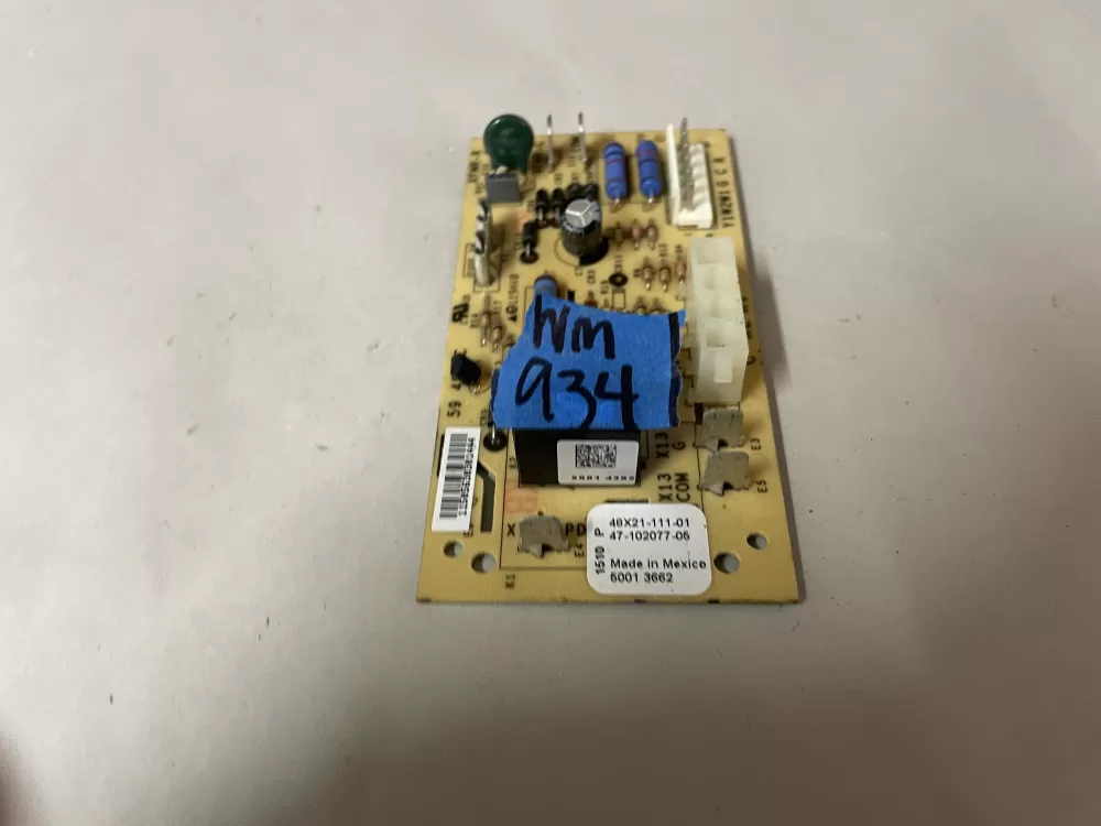 Rheem 47-102077-05 Furnace Ruud Control Board AZ102779 | Wm924