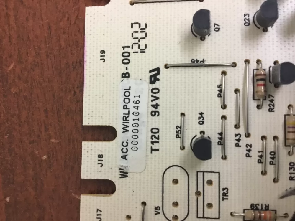 Whirlpool AAWCB-001 Washer Control Board AZ30572 | NR917