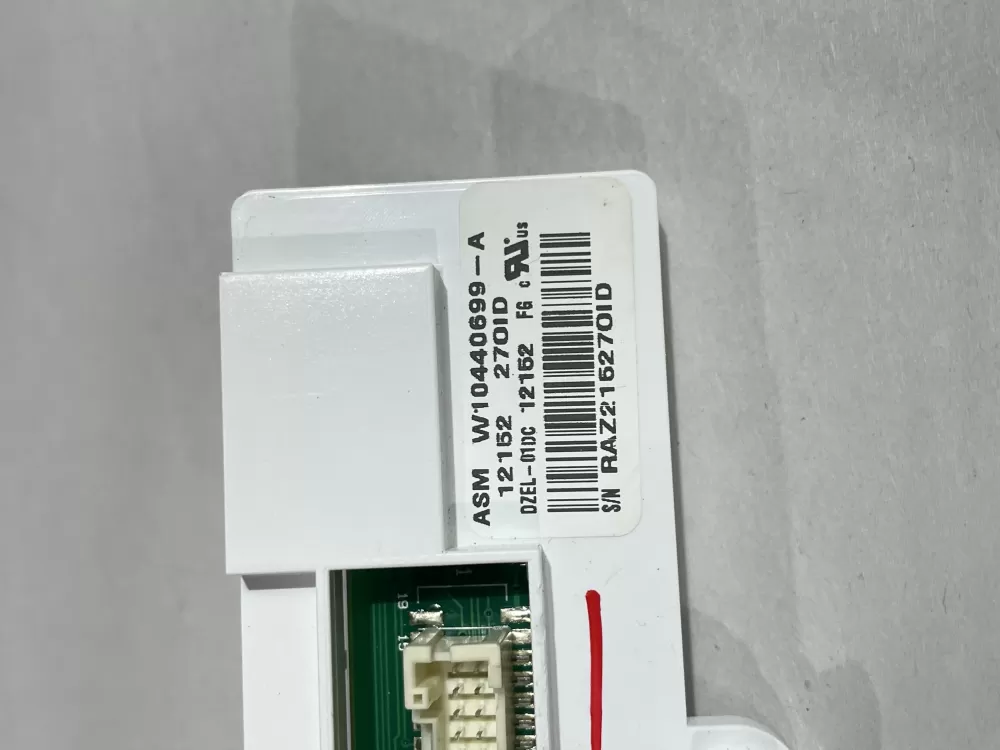 Whirlpool W10440699 Dishwasher Control Board Interface AZ190728 | Wm1533