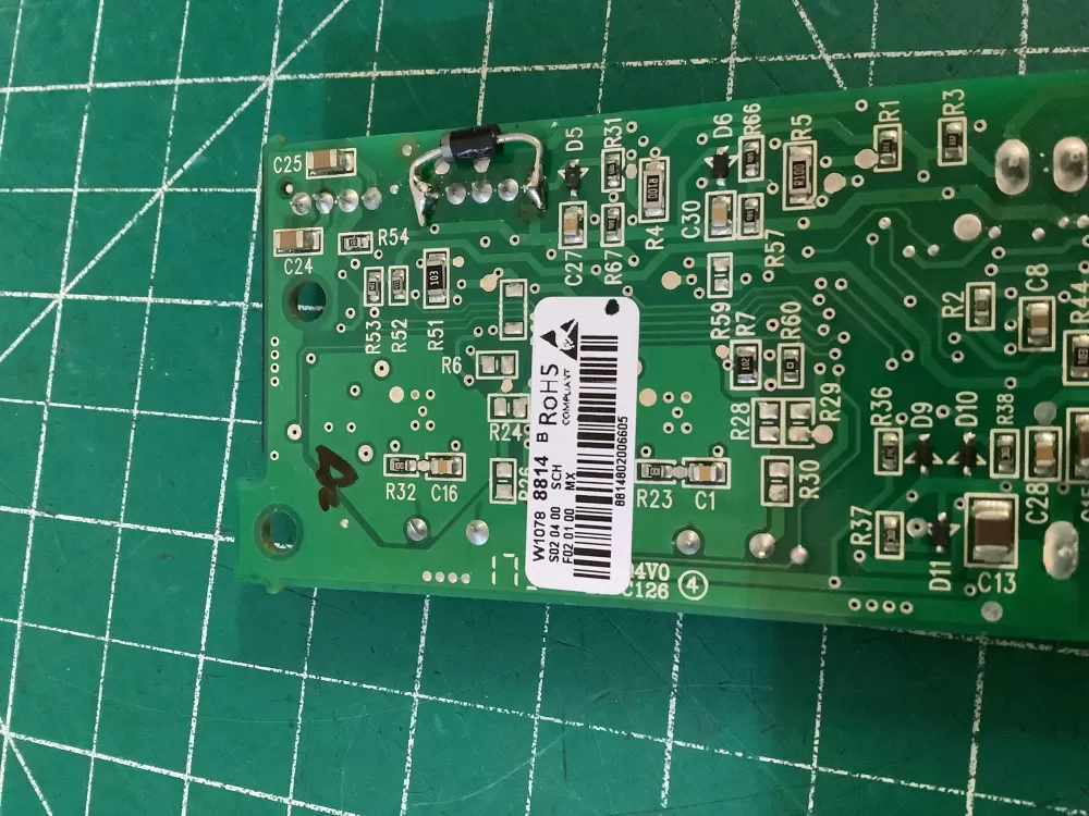 Whirlpool KitchenAid AP6004628 Refrigerator Control Board AZ208930 | NR1599