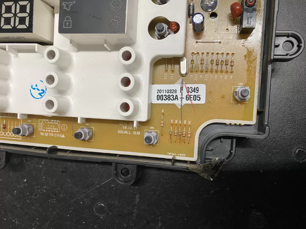 Samsung DC41 00145B Washer Control Board AZ14132 | BKV170