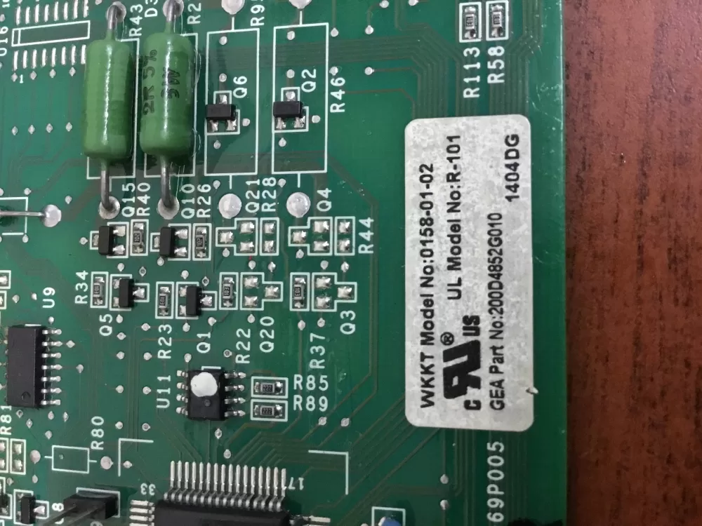 GE 200D4852G010 EBX1069P005 Refrigerator Control Board AZ34684 | NR288