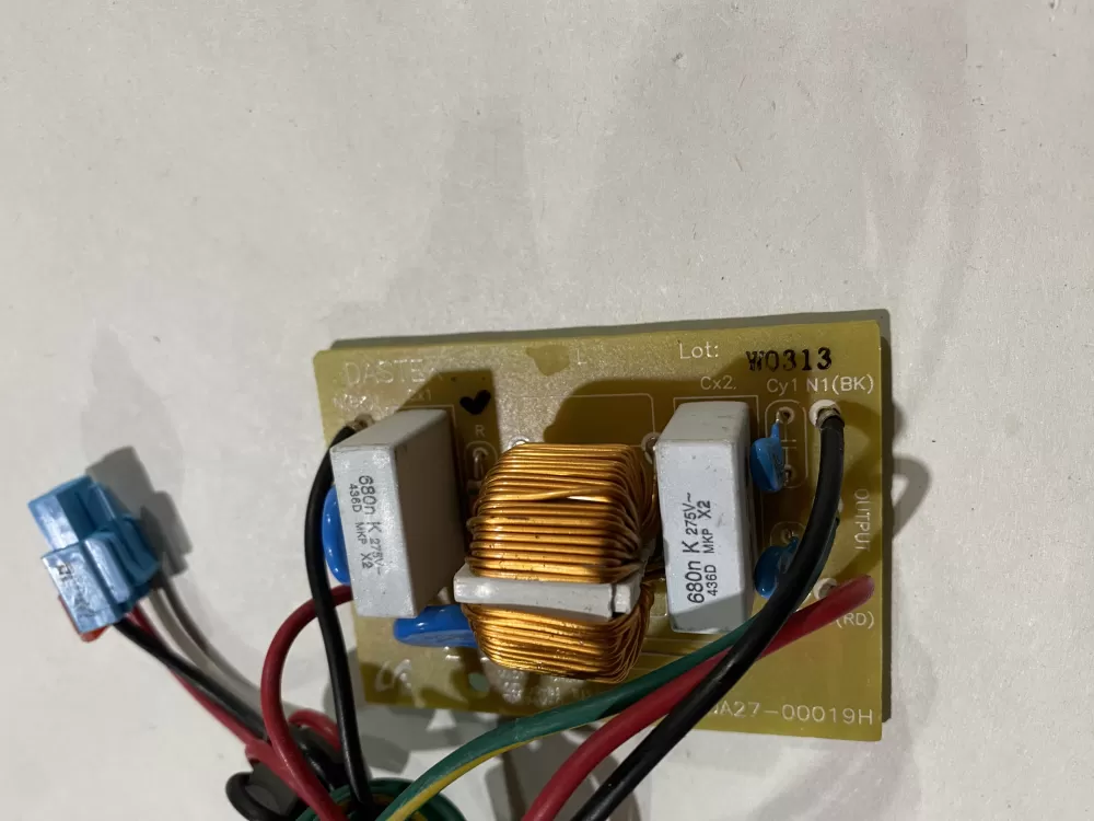 Kenmore DA27 00019H Refrigerator Control Board Noise Filter AZ148365 | BK2231