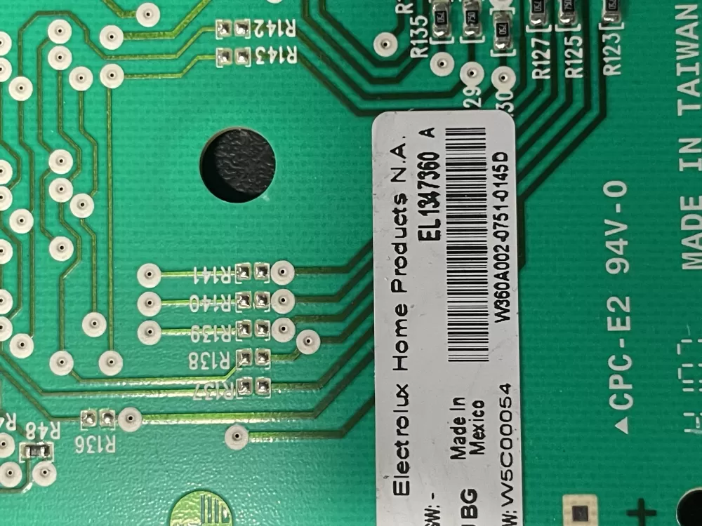 Kenmore Frigidaire Electrolux 134732500 Washer Control Board AZ23646 | WM971