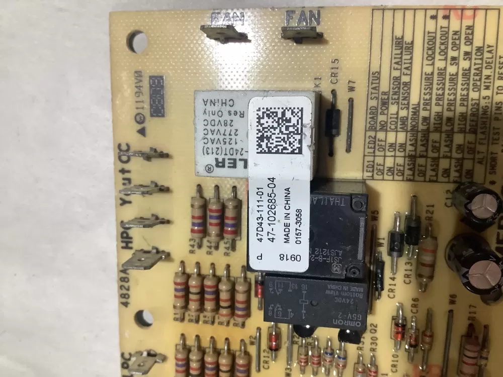 Rheem 47D43-111-01   Control