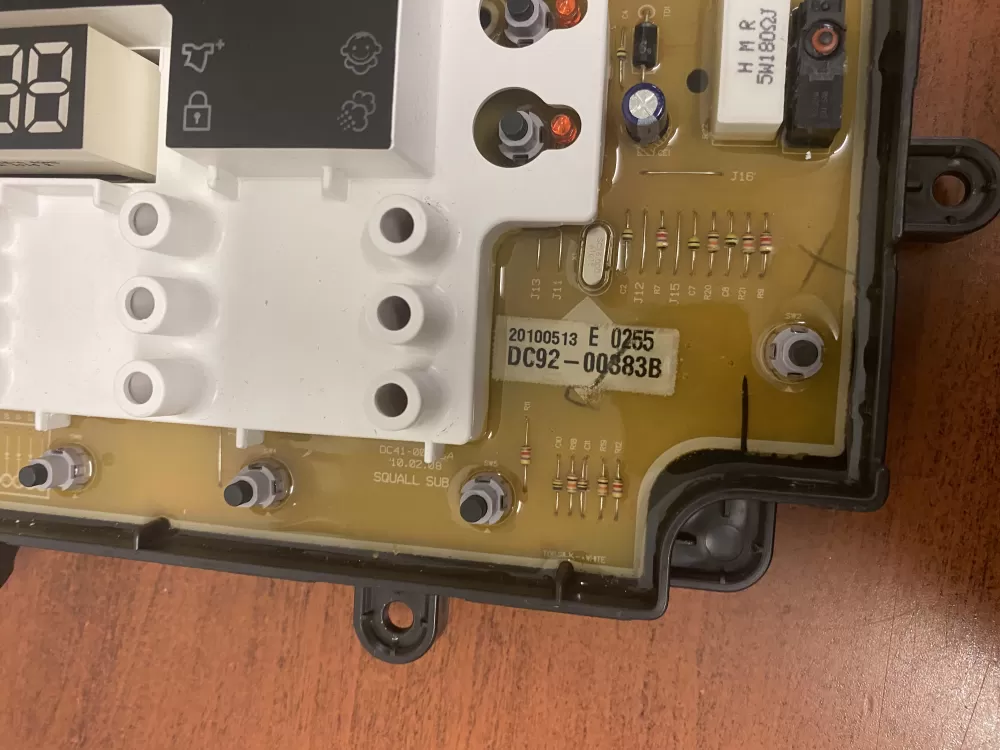 Samsung DC92-00383B Washer Control Board AZ51713 | BKV542