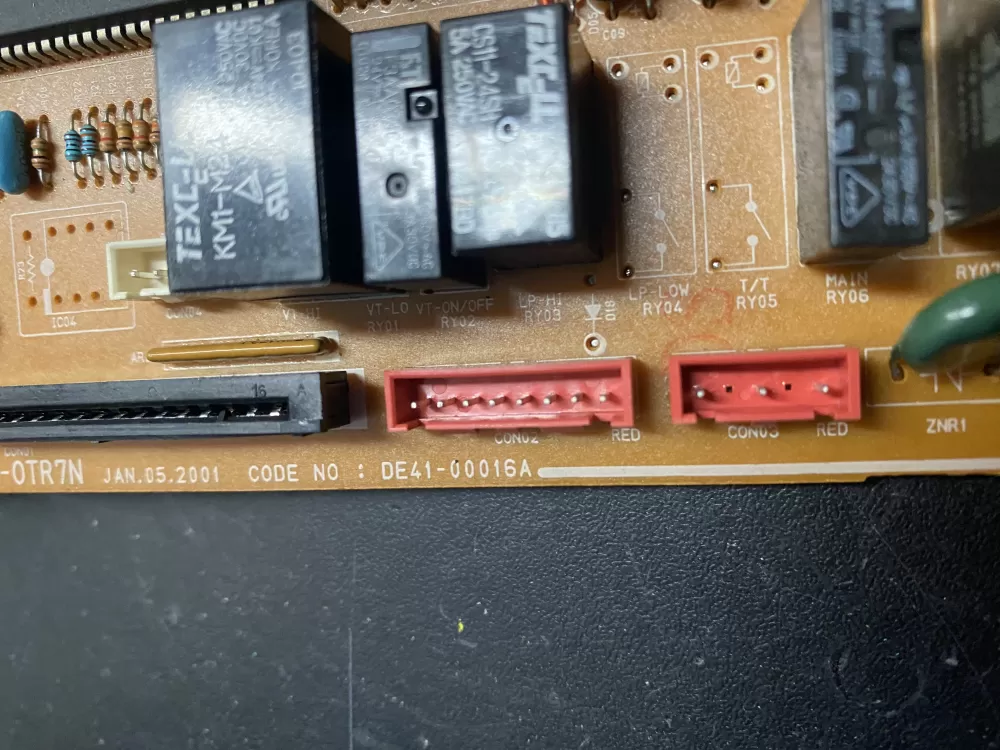 Samsung DE41-00016A Microwave Control Board AZ18668 | BK710