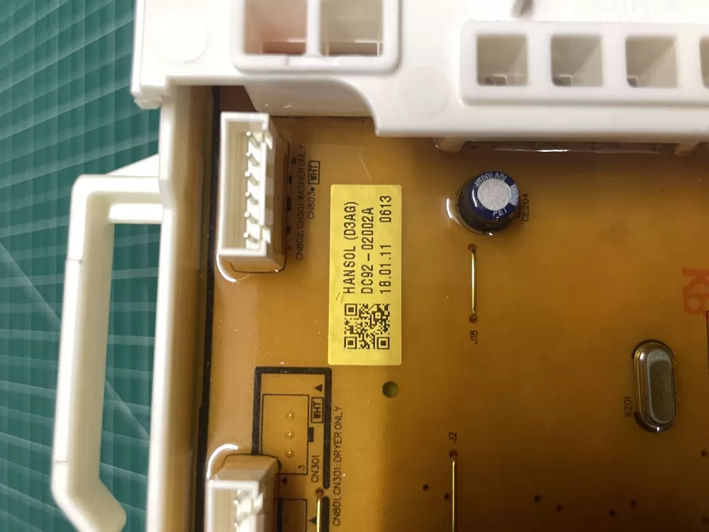 Samsung DC92 02002A Washer Control Board AZ202646 | Wmv822
