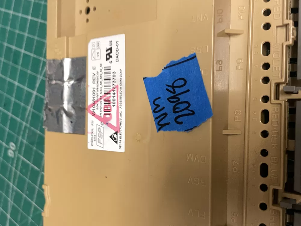 Kenmore W10481091 W10866118 AP6027291 Dishwasher Control Board AZ210496 | Wm2098