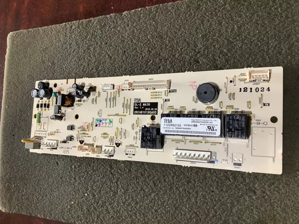 GE 165D9734G003 Dishwasher Control Board