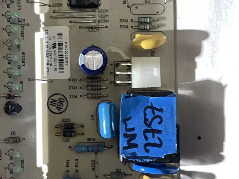 Whirlpool 2220513 Refrigerator Control Board AZ197917 | Wm2757