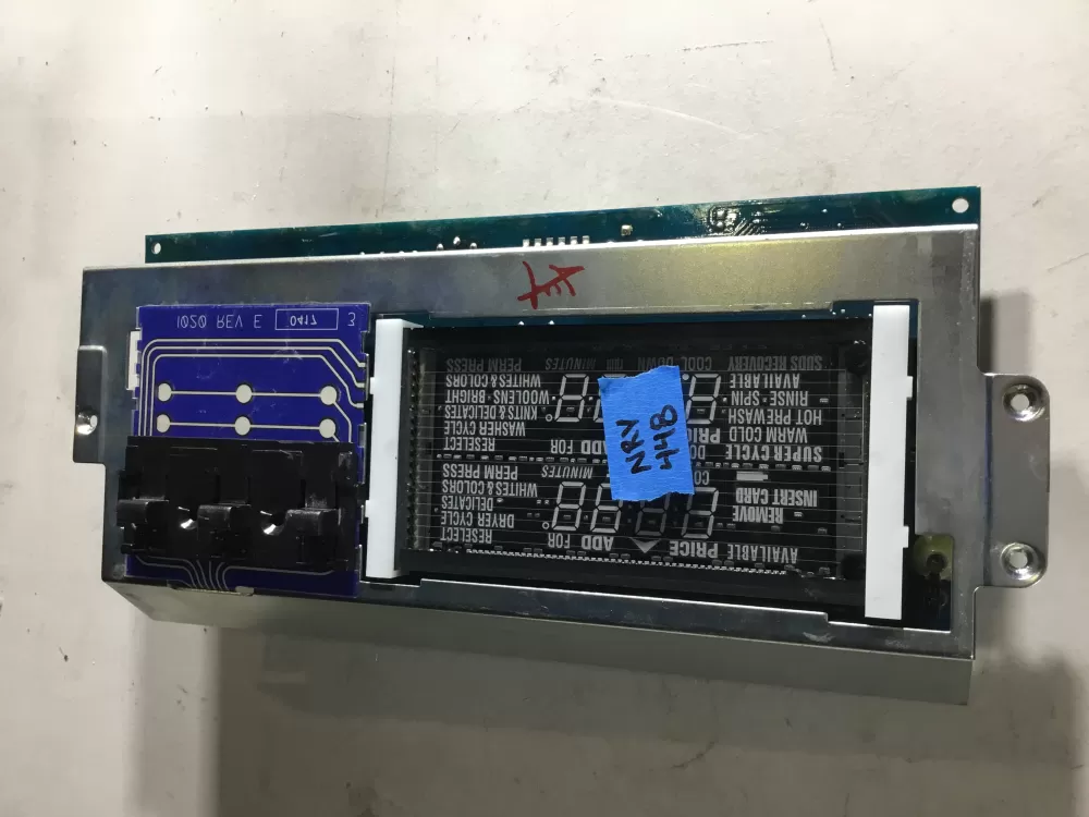 Maytag Commercial Gas Dryer Control Board UI LCD Display AZ47572 | NRV448