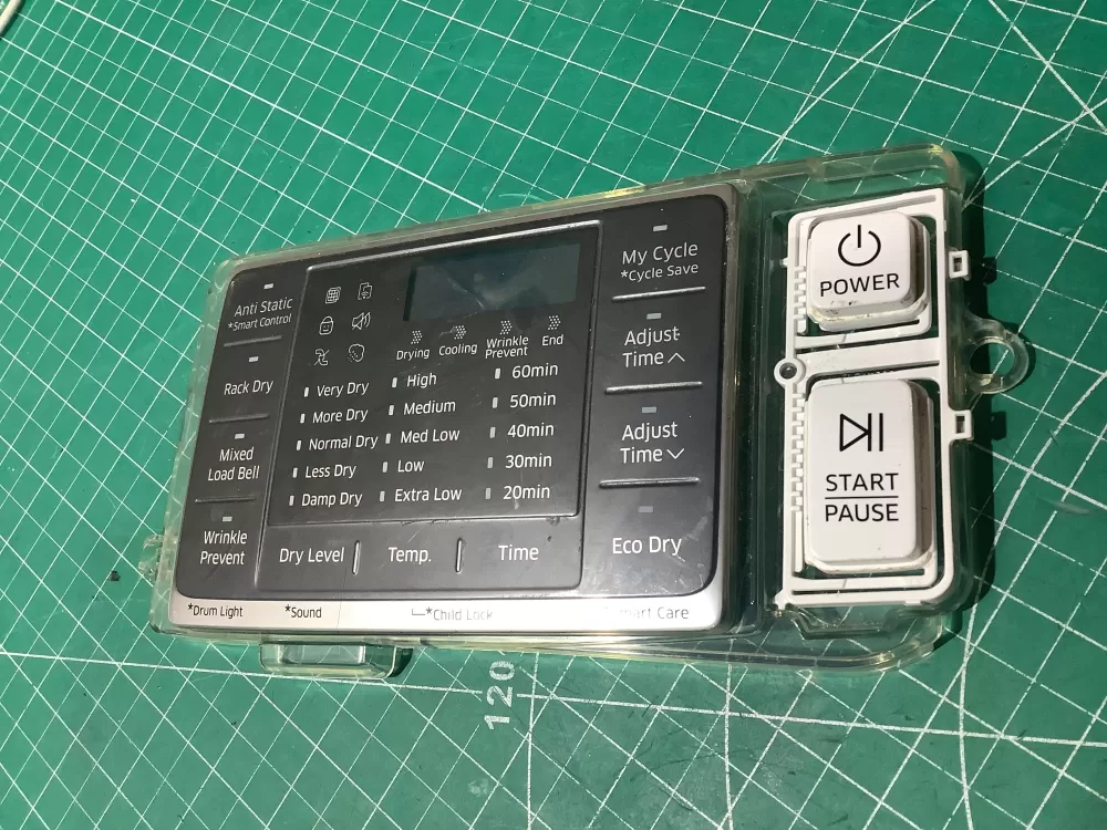 Samsung DC92-01607J  AP6243588  DC94-06643A  DC93-00376D  PS12084833 Dryer UI Control Board