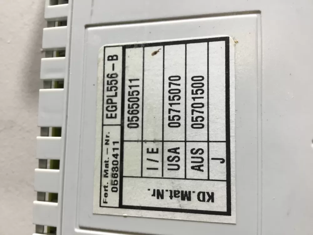 Miele 05630411 Egpl556 5650511 5715070 Dishwasher Control Board  AZ47065 | NR571