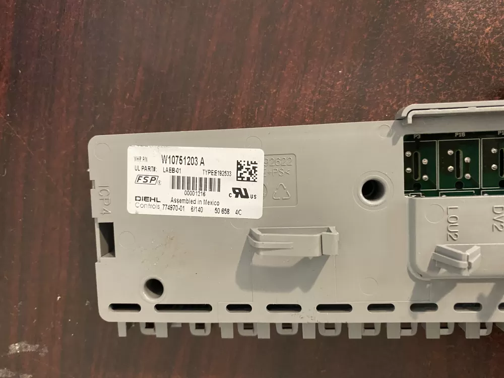 Whirlpool Maytag W10751203 W10864049 Washer Control Board AZ34065 | BK1692