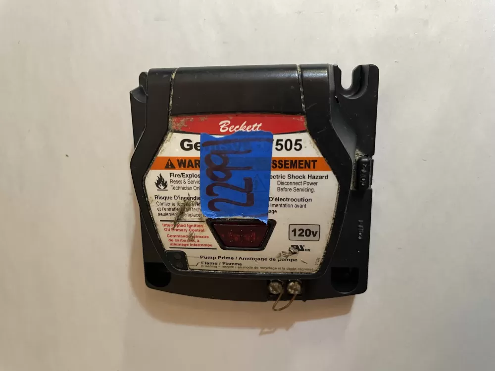 Beckett GeniSys 7505 Advanced Oil Burner Control 7505B-1500 AZ192807 | KM2299